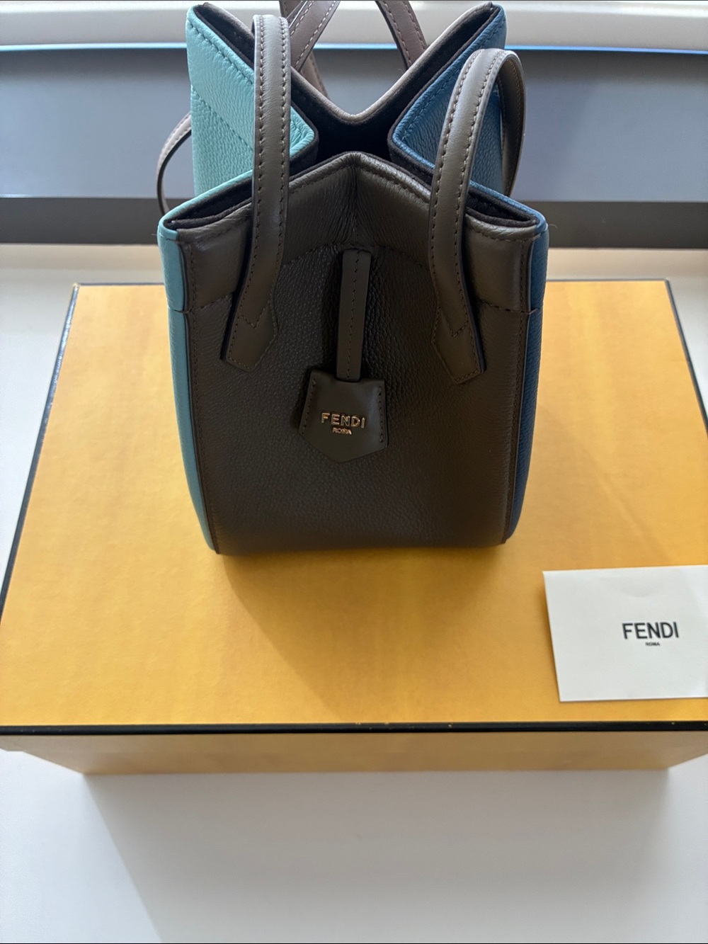 NEW Fendi Purse Origami Mini Handbag Multicolor
